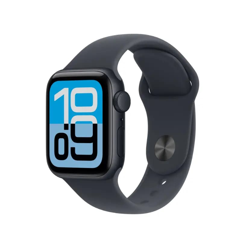 Apple Watch SE 3 Midnight Aluminium Case with Midnight Sport Band