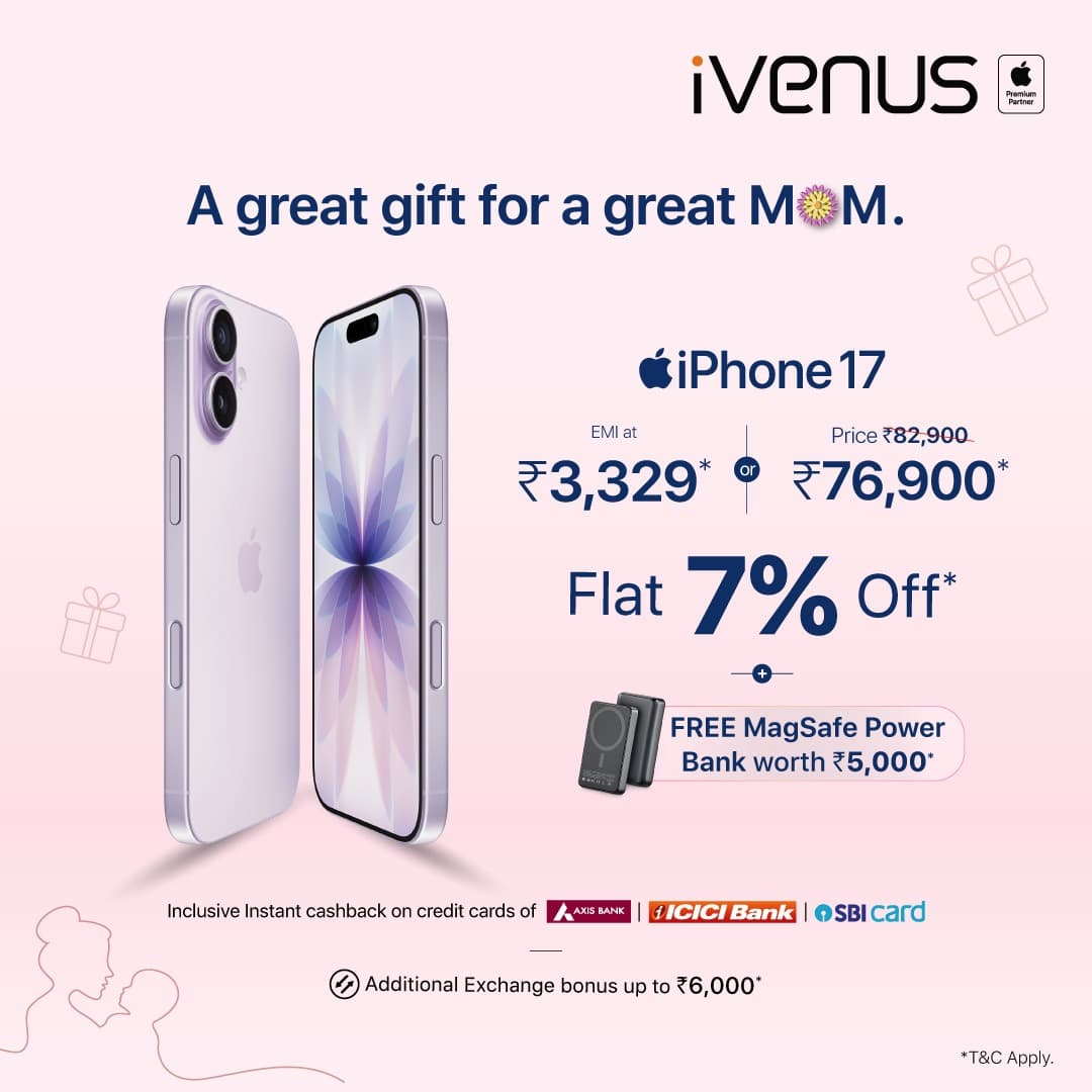 iPhone 17 Mother’s Day Offer – iVenus iPhone 17 Mother’s Day Offer – iVenus