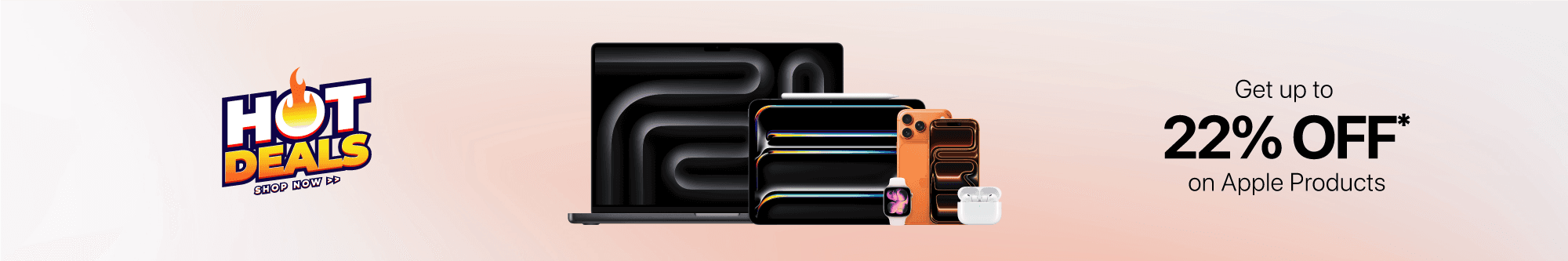 Hot Deals Web banner