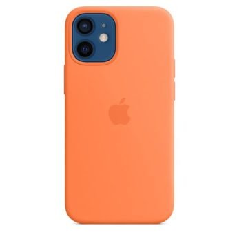 Mini Silicone Case with MagSafe for iPhone 12