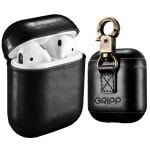 GRIPP - Airpods Genuine Leather Case with Metal