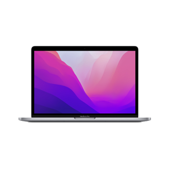 13 inch MacBook Pro : Apple M2 chip with 8‑core CPU and 10‑core GPU, 512GB SSD