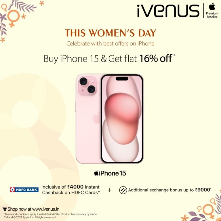 iPhone 15 Women's Day Offer – iVenus​
