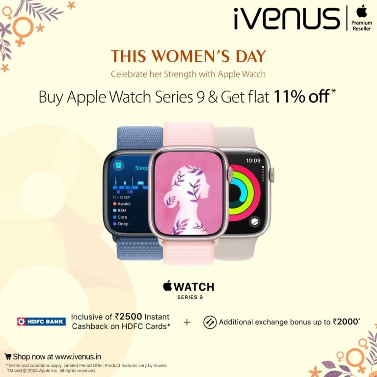 Apple Watch Series 9 Women's Day Offer​