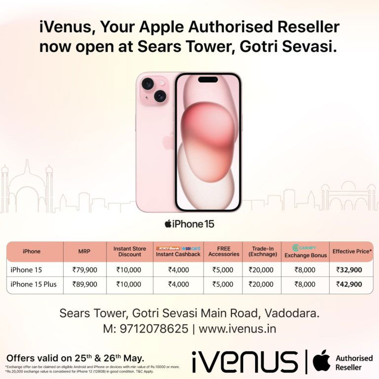 iVenus, Now Open Apple Authorised Reseller Store at Sears Tower, Gotri